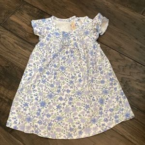 Baby Club Chic blue floral dress